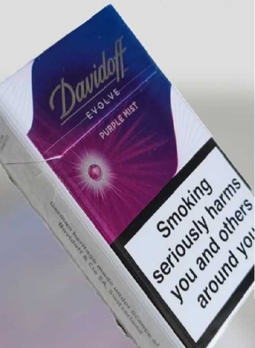 บุหรี่นอก Davidoff Evolve Purple Mist