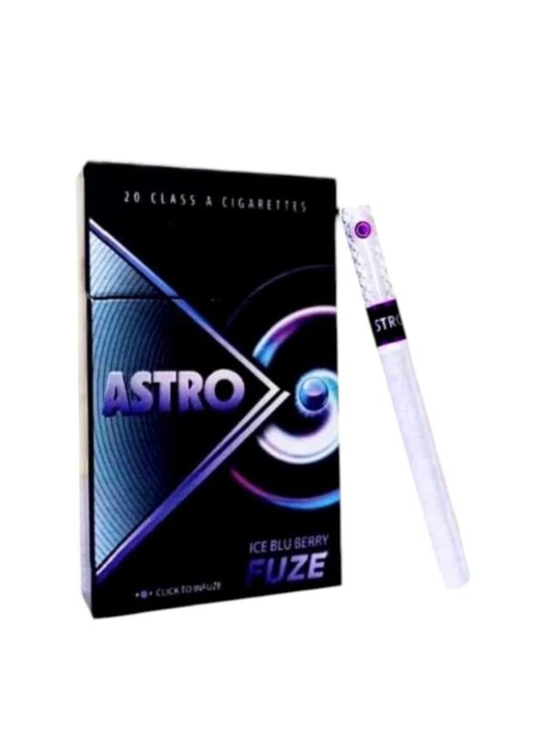 บุหรี่นอก Astro Ice Blueberry Fuze (1เม็ดบีบ)
