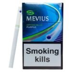 บุหรี่นอก Mevius Option Blue Purple (1เม็ดบีบ)
