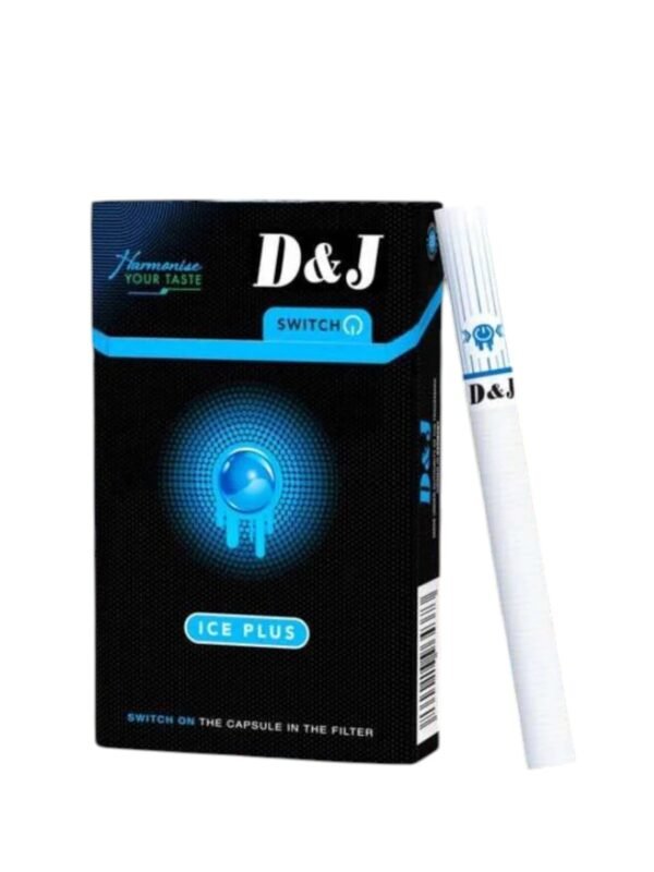 บุหรี่นอก D&J Ice Plus (1เม็ดบีบ)