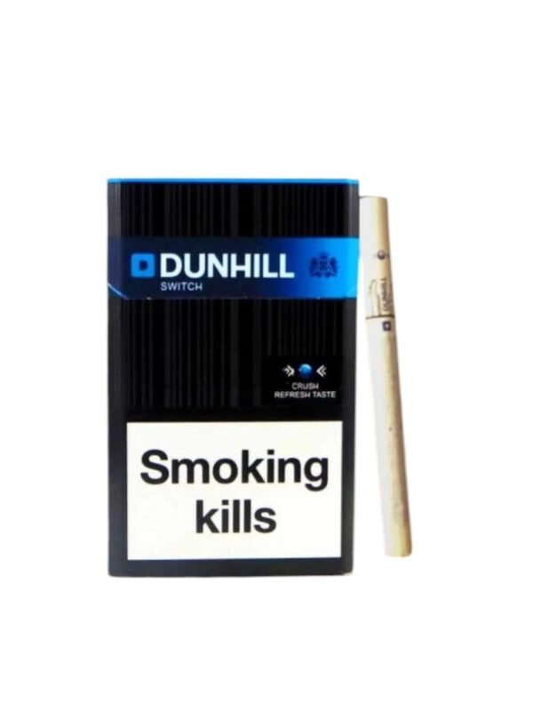 บุหรี่นอก Dunhill Switch Blue (1เม็ดบีบ)