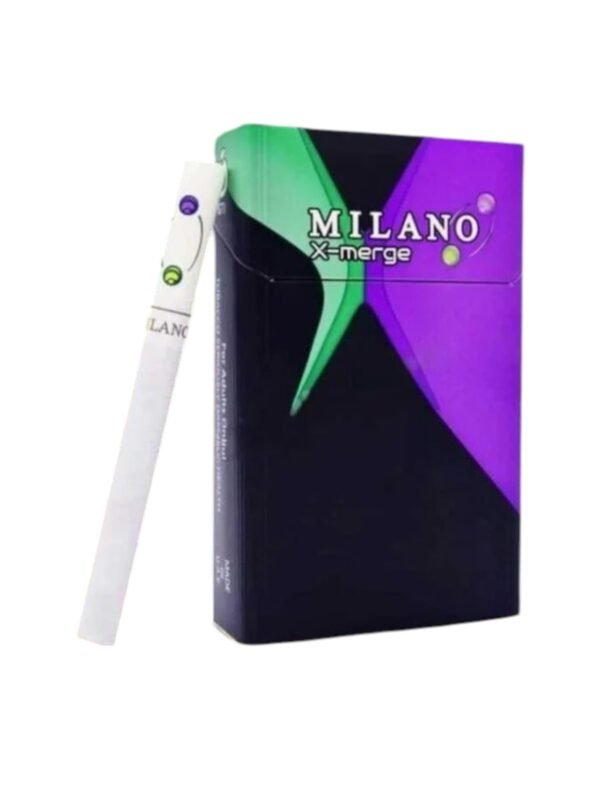 บุหรี่นอก Milano X Merge (2เม็ดบีบ)