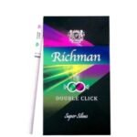 บุหรี่นอก Richman Double Click Slims (2เม็ดบีบ)