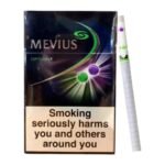 บุหรี่นอก Mevius Option Blueberry & Menthol (2เม็ดบีบ)