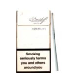 บุหรี่นอก Davidoff White Slims