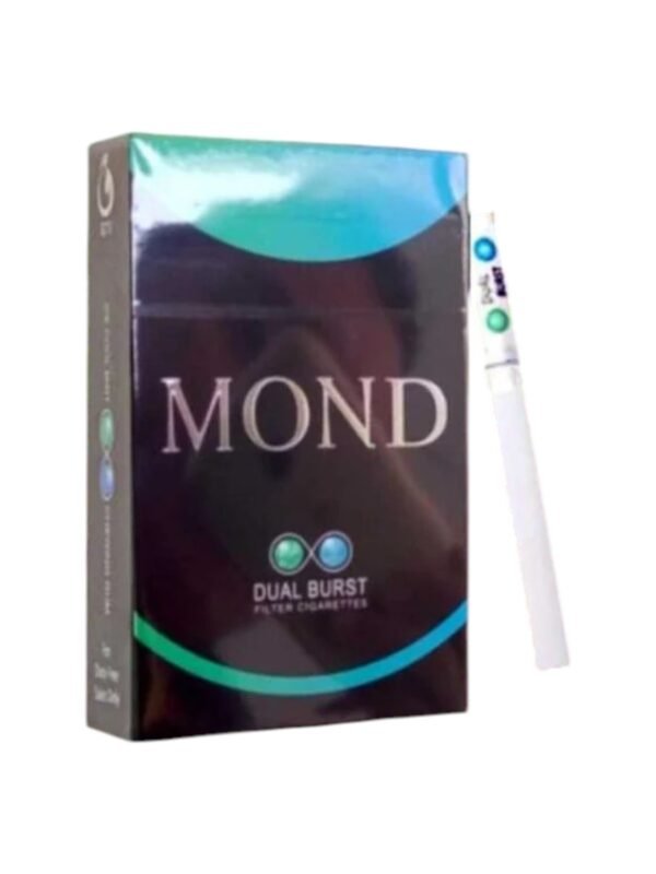 บุหรี่นอก Mond Dual Burst Ice Mint (2เม็ดบีบ)