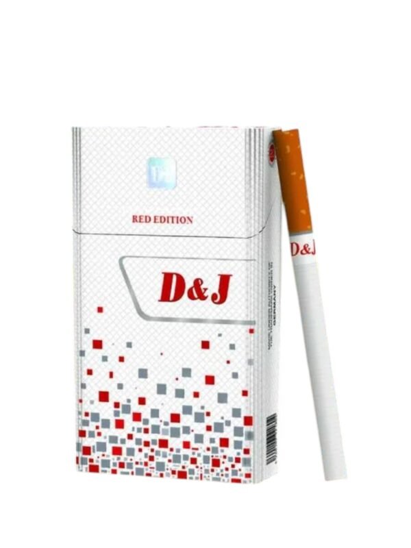 บุหรี่นอก D&J White Edition (ซองแข็ง)
