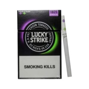 บุหรี่นอก Lucky Strike Double Click Purple (2เม็ดบีบ)