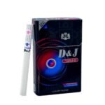 บุหรี่นอก D&J Double Strawberry & Spear Mint (2เม็ดบีบ)