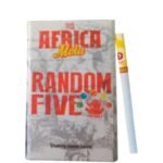 บุหรี่นอก Africa Mola Random Five (1เม็ดบีบ)