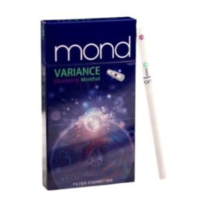 บุหรี่นอก Mond Variance Blueberry Menthol (2เม็ดบีบ)