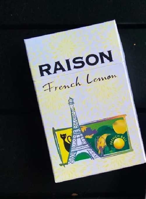 บุหรี่นอก Raison French Lemon