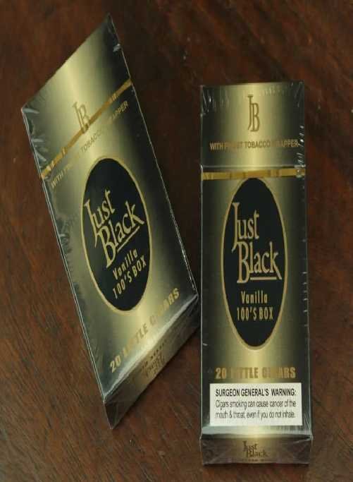 บุหรี่นอก Just Black Vanilla