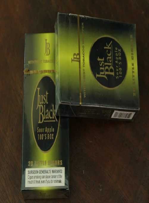 บุหรี่นอก Just Black Apple