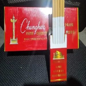 บุหรี่นอก Chunghwa Red Filter (ซองแข็ง)