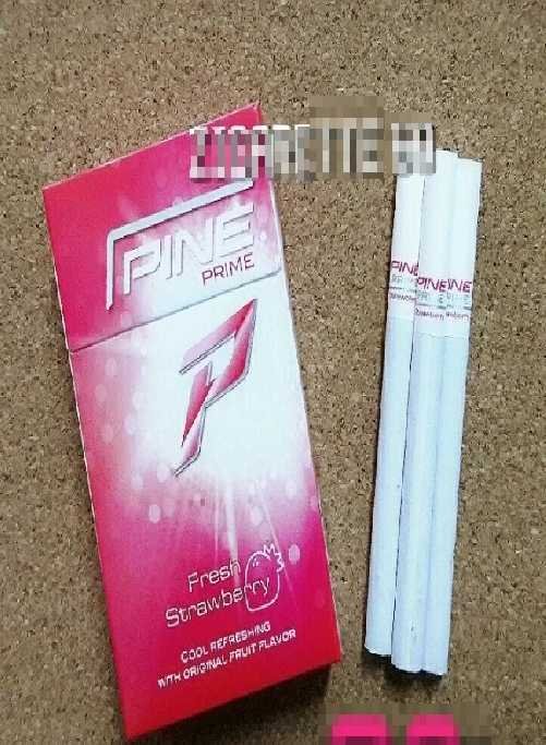 บุหรี่นอก Pine Prime Fresh Strawberry (1เม็ดบีบ)