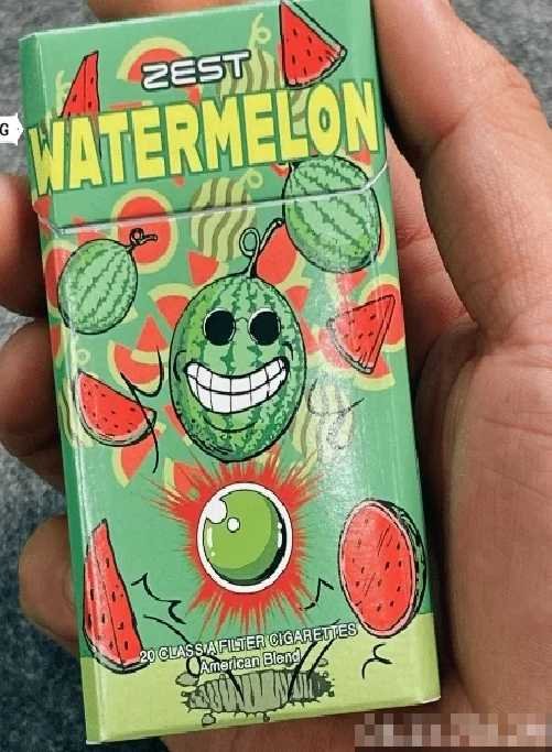 บุหรี่นอก Zest Watermelon (1เม็ดบีบ)