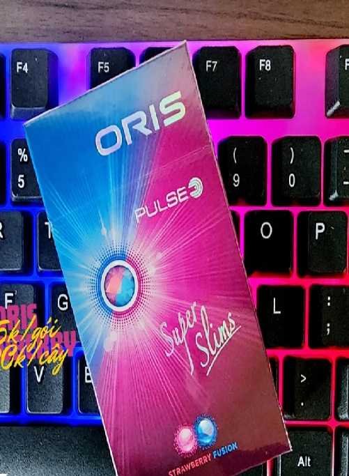 บุหรี่นอก Oris Pulse Strawberry & Mint (2เม็ดบีบ)