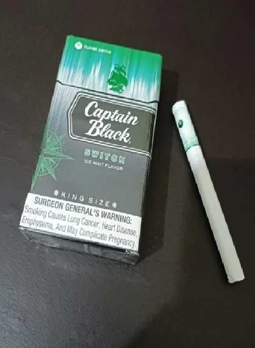 บุหรี่นอก Captain Black Ice Mint (1เม็ดบีบ)