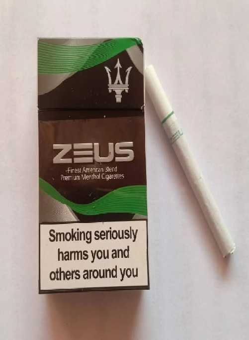 บุหรี่นอก Zeus Menthol