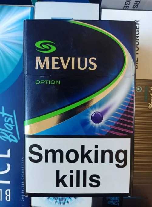 บุหรี่นอก Mevius Option