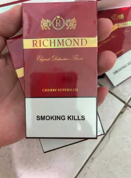 บุหรี่นอก Richmond Cherry Slims
