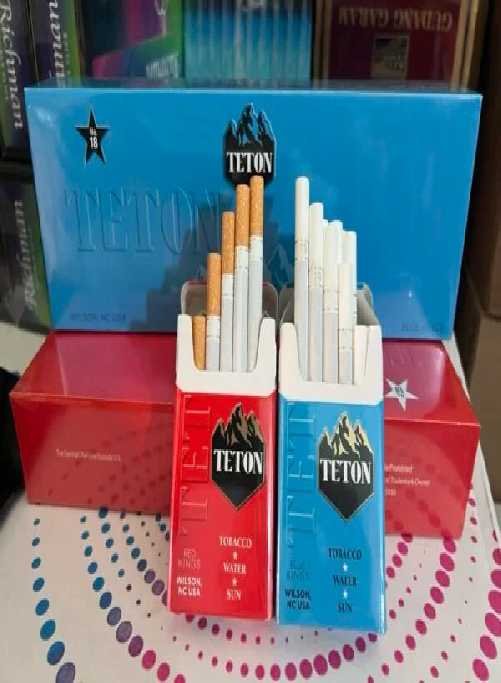 บุหรี่นอก Teton Blue