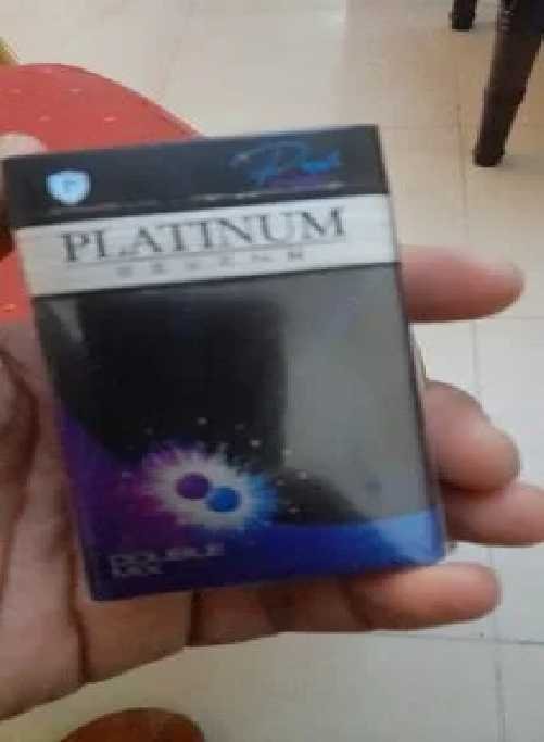 บุหรี่นอก Platinum Blueberry & Mint Double Mix