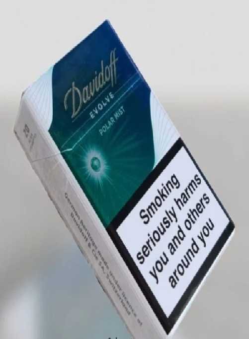 บุหรี่นอก Davidoff Evolve Polar Mist