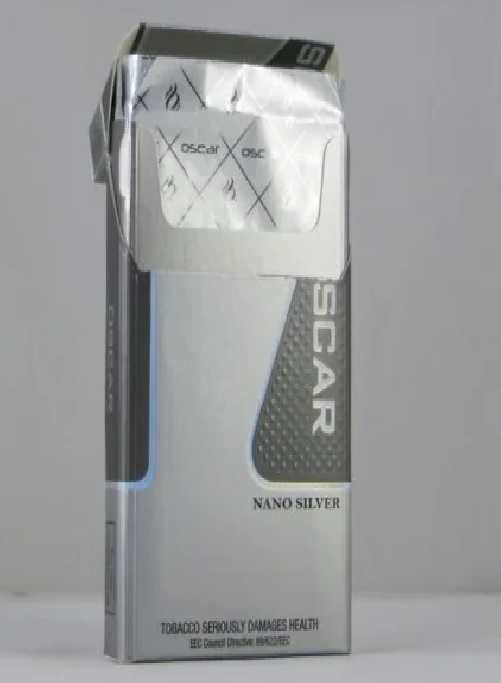 บุหรี่นอก Oscar Nano Silver Limited Edition