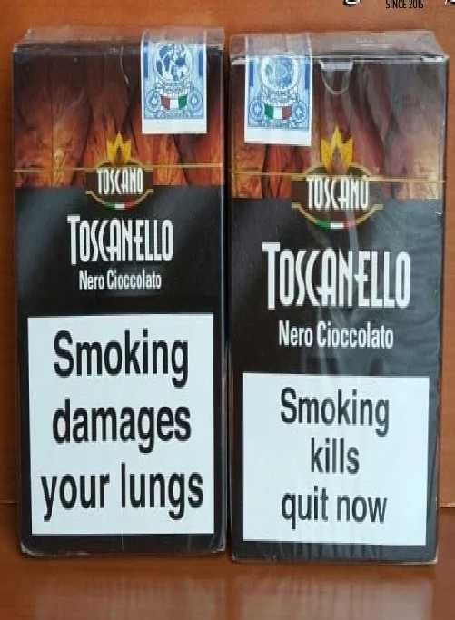 บุหรี่นอก Toscano Toscanello Nero Cioccolato