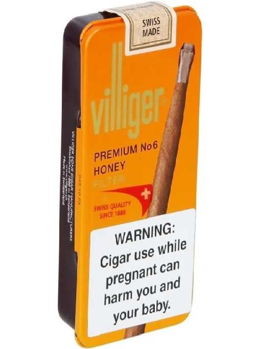 บุหรี่นอก Villiger Premium No6 Honey Tip