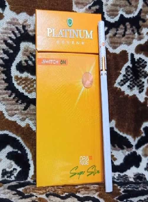 บุหรี่นอก Platinum Seven Orange