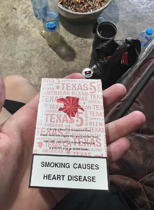 บุหรี่นอก Texas 5 Red