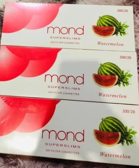 Mond Watermelon Slims ส่งฟรี บุหรี่นอก สลิม เธฃเธนเธเธ—เธตเน 1