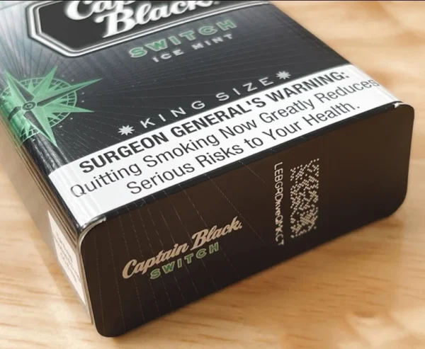Captain Black Ice Mint ส่วนผสม 🍃