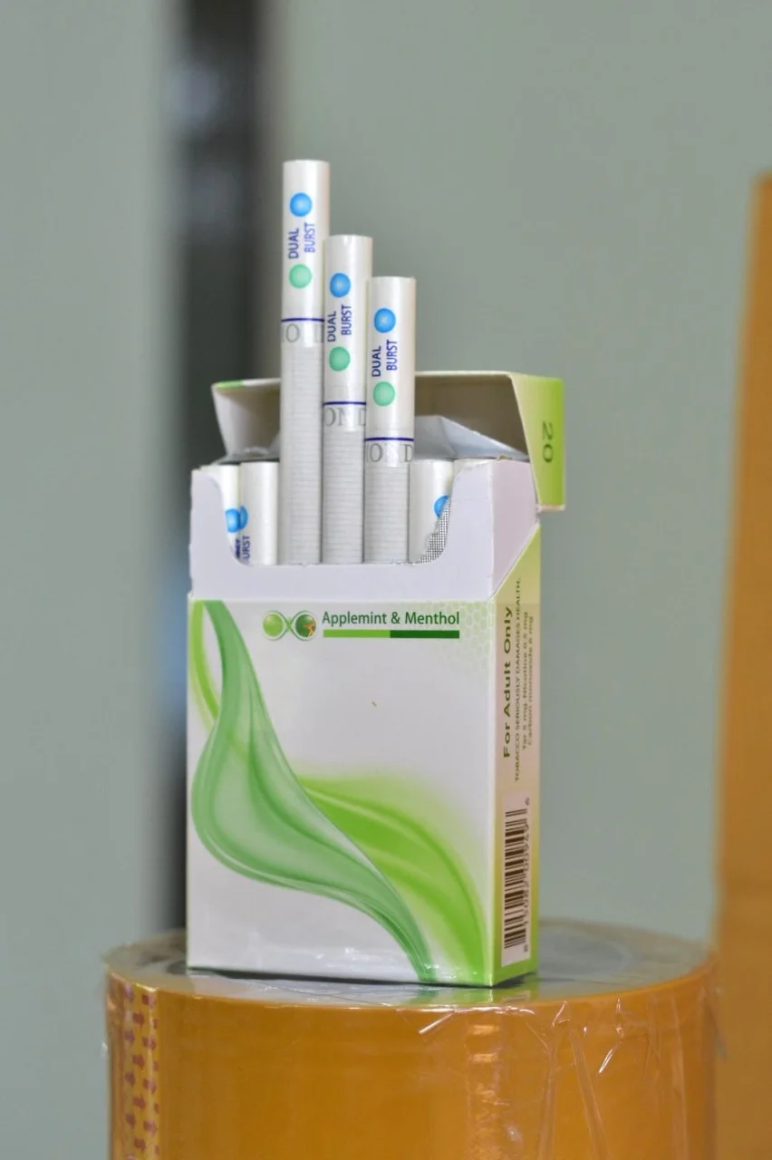 Mond Dual Burst Apple Mint ส่งฟรี บุหรี่นอก โทนเย็น เธฃเธนเธเธ—เธตเน 1