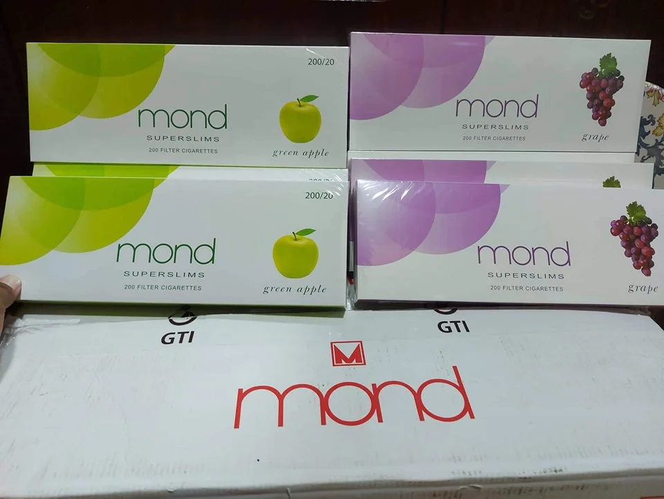 Mond Lemon Slims ส่งฟรี บุหรี่นอก สลิม เธฃเธนเธเธ—เธตเน 1