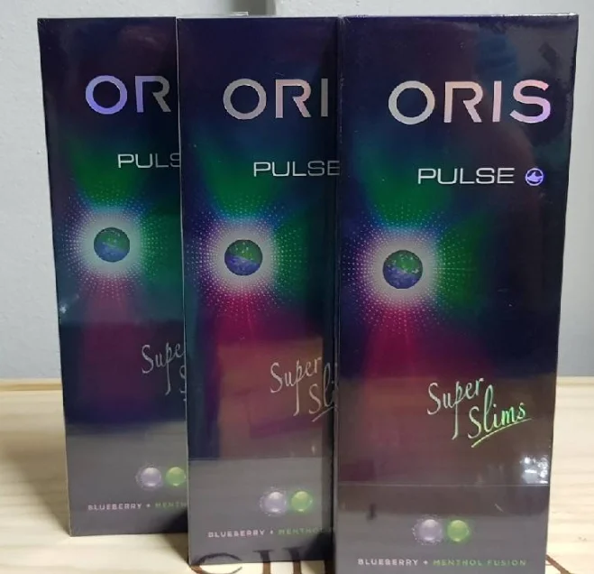Oris Pulse Blueberry+ Fusion ส่งฟรี บุหรี่นอก โทนเย็น รูปที 4