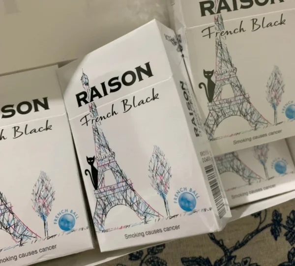 Raison French Black บุหรี่ 🍂