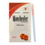 บุหรี่ Manchester Peach Slims ส่งฟรี