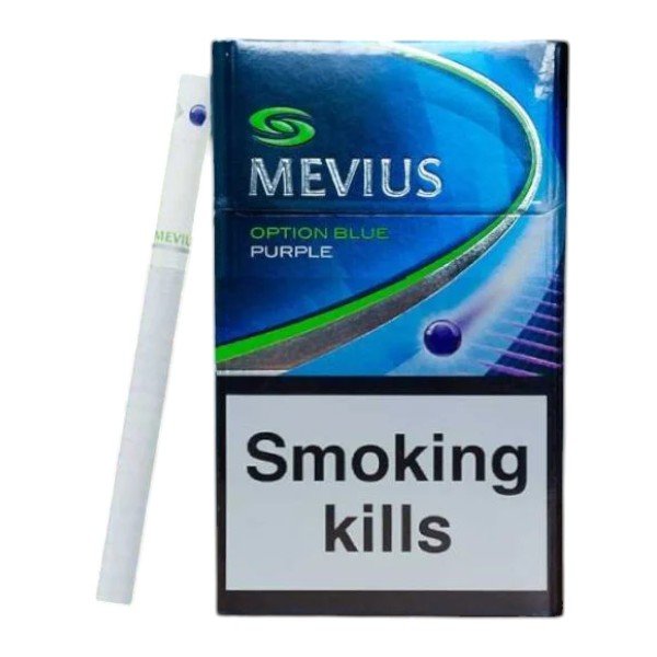 Mevius Option Blue Purple ส่งฟรี
