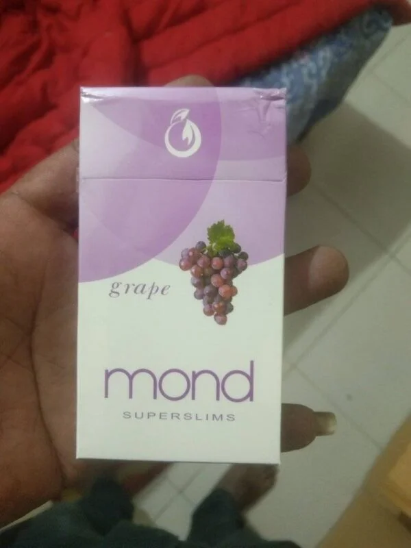 Mond Grape Slims ส่งฟรี บุหรี่นอก สลิม เธฃเธนเธเธ—เธตเน 2