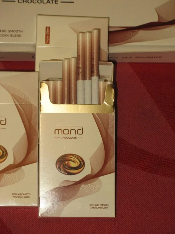 Mond Chocolate Slims ส่งฟรี บุหรี่นอก สลิม เธฃเธนเธเธ—เธตเน 1