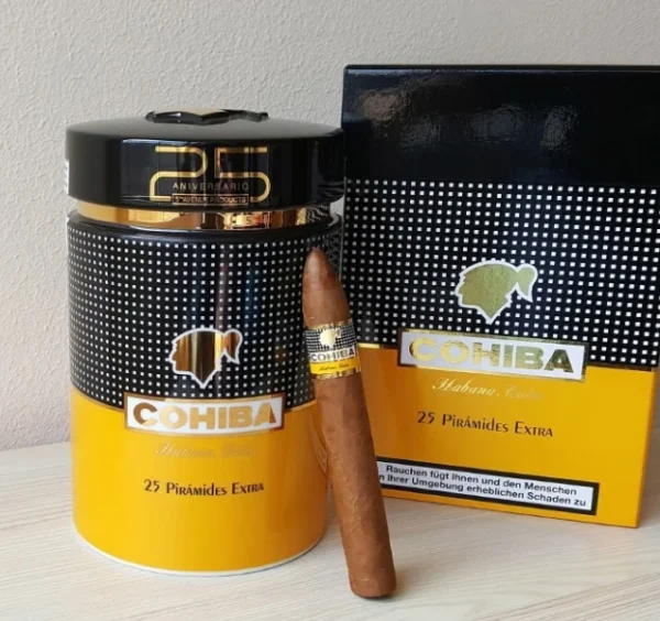 Cohiba Piramides Extra การเก็บรักษา