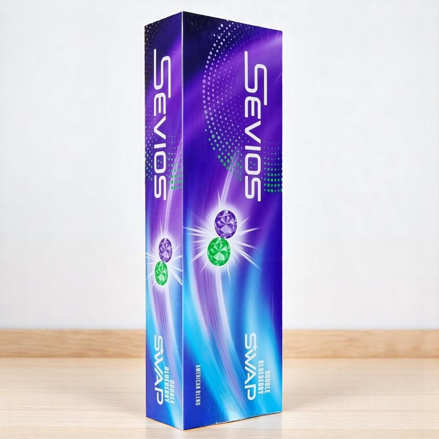 Sevios Double Blueberry (2เม็ดบีบ) ส่งฟรี 2 เม็ดบีบ บุหรี่นอก รูปที 4