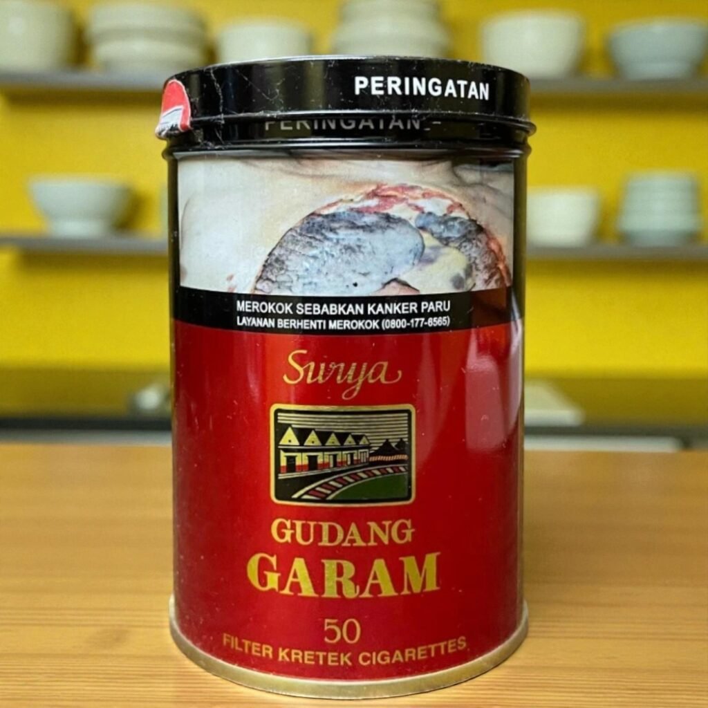 Gudang Garam บุหรี่กระป๋อง 50 มวน