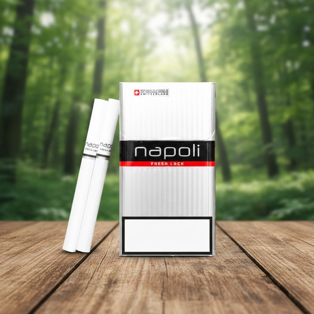 บุหรี่ Napoli Silver นาโปลี ซิลเวอร์ มวนขนาด Queen Size คุณภาพมาตรฐานสวิตเซอร์แลนด์