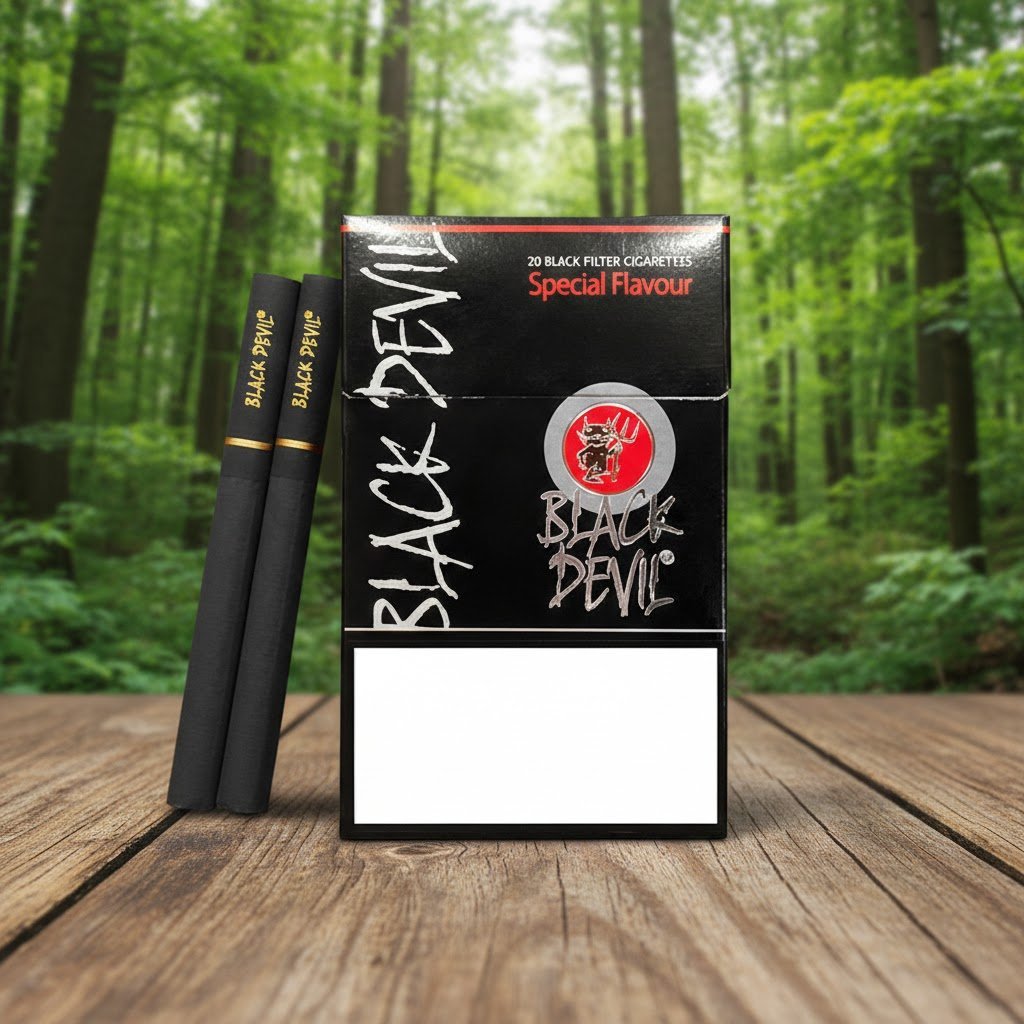 บุหรี่ Black Devil Special Flavour มวนสีดำ กลิ่นวานิลลา ของแท้นำเข้า