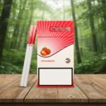 บุหรี่ Oris Strawberry มวนซุปเปอร์สลิม กลิ่นสตรอว์เบอร์รี ของแท้นำเข้า